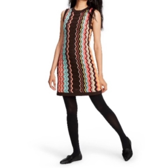 MISSONI Target Pullover Sleeveless Sweater Dress - Picture 3 of 8